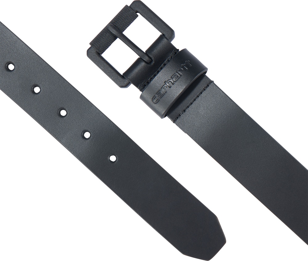 CarharttGrtelBridleLeatherRollerBuckleBeltA0005562BlackCoal-W34