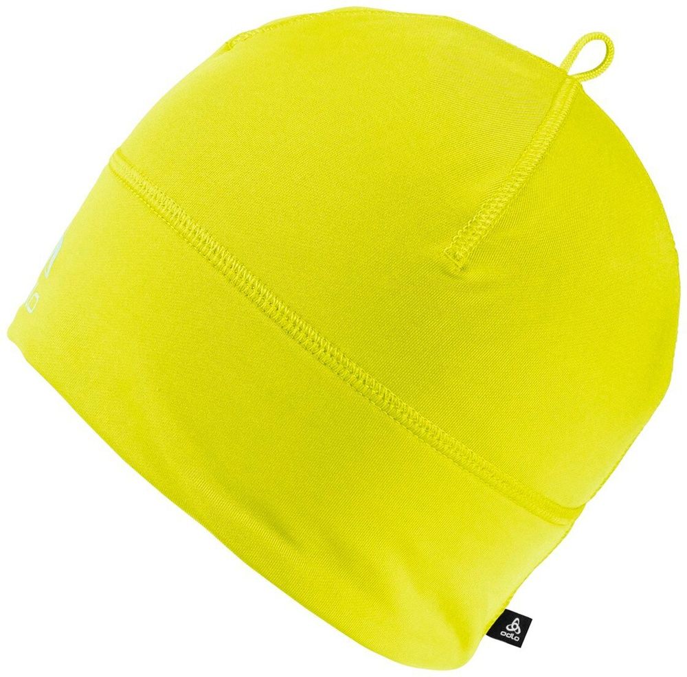 OdloHatPolyknit762670SafetyYellow