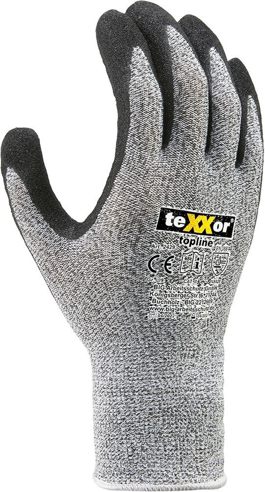 teXXorToplineSchnittschutz-HandschuheNitrilE12Paar2429