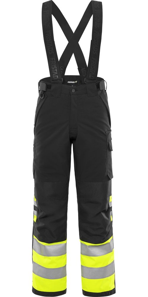 FristadsWarnschutz-WinterhoseKl12681GLPS301262Hi-VisYellowBlack-4XL