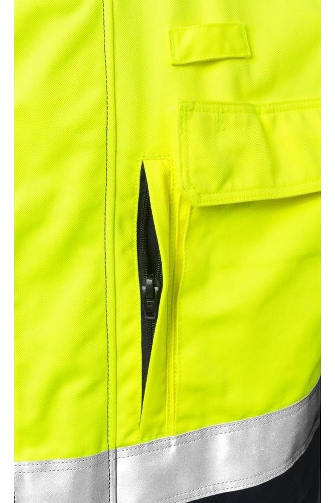 FristadsFlamestatHighVisJackeKl24176ATHSWarnschutz-GelbMarine
