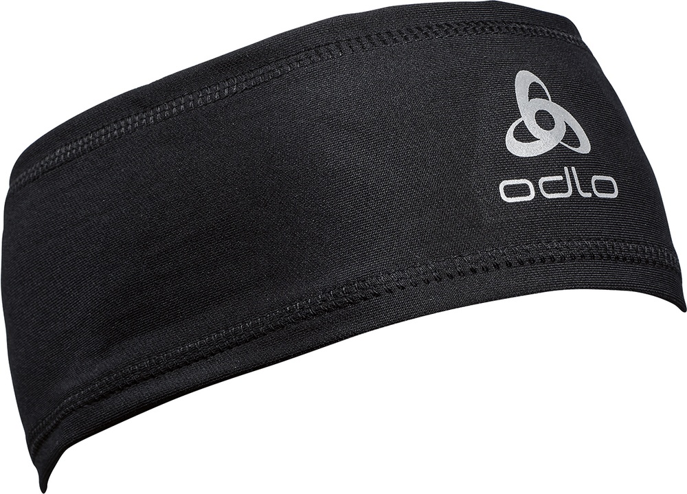 OdloStirnbandHeadbandPolyknitLightEco762690Black