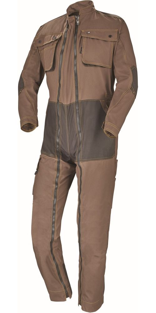 CepovettOverall2ReissverschlsseCraftWorker94519883BrownBlack-XS