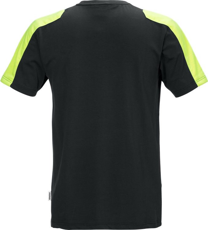 FristadsKurzarmT-ShirtStretch-T-Shirt7447RTTSchwarz