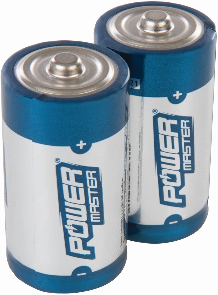 PowermasterBatterienSuper-Alkali-BatterienTypCLR14DoppelpckgDoppelpckg