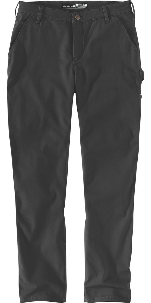 CarharttDamenRelaxedFitCanvasWorkPant105113Black-W10REG