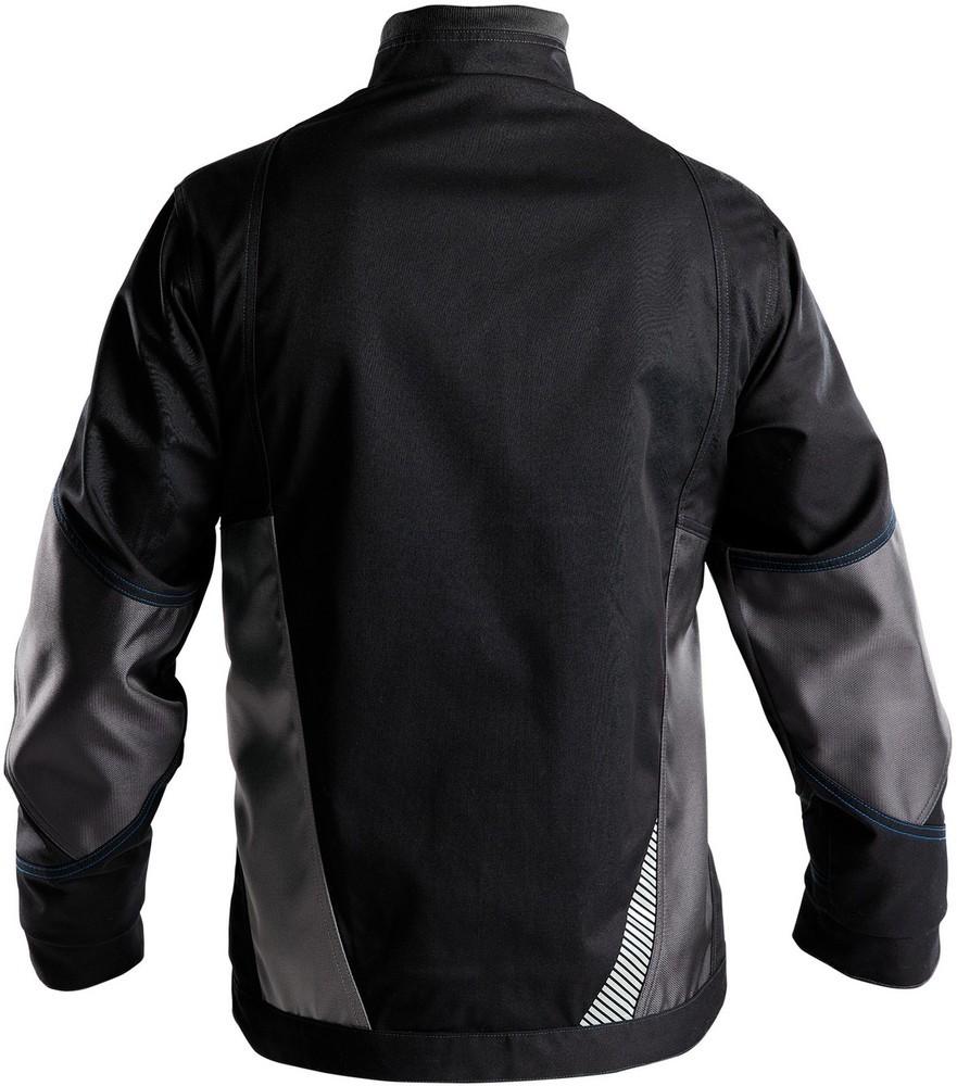 DassyArbeitsjackeAtomPESCO63SchwarzAnthrazitgrau-4XL
