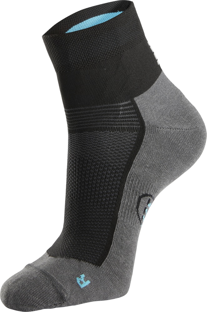 SnickersWorkwear375SneakerSocken9240Grau-Schw-37-40