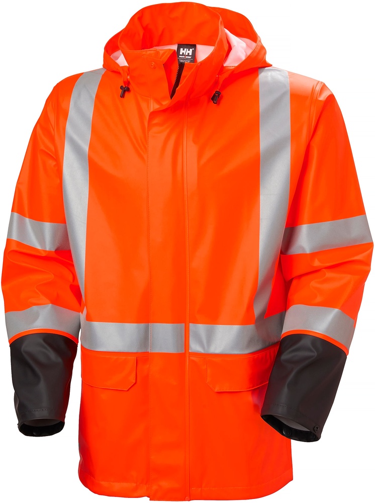 HellyHansenRegenjackeAddvisRainJacket70155OrangeEbony-S