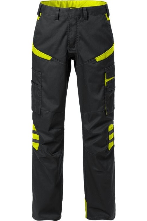 FristadsIndustrie-Stretch-HoseDamenhose2554STFPSchwarzGelb
