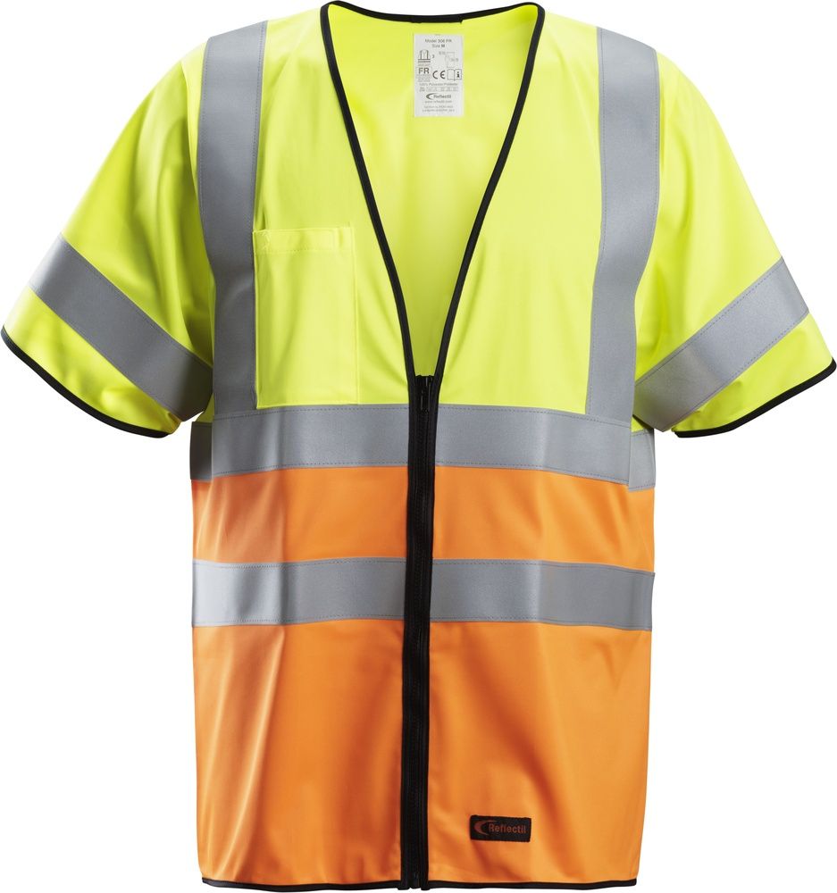 SnickersWorkwearProtecWorkHigh-VisWesteKl34361Hv-Gelb-Hv-Orange-M