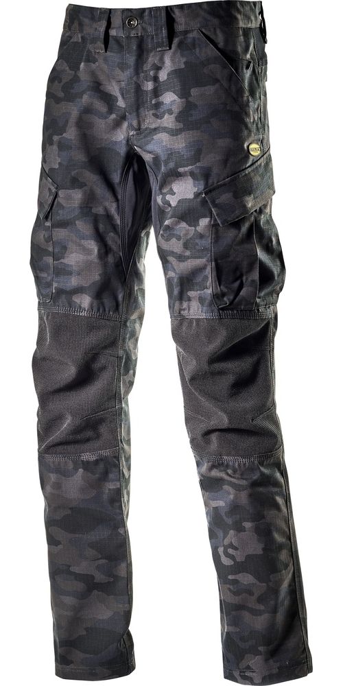 UtilityDiadoraArbeitshosePantRipstopCargoCamoGrayCamouflage-S