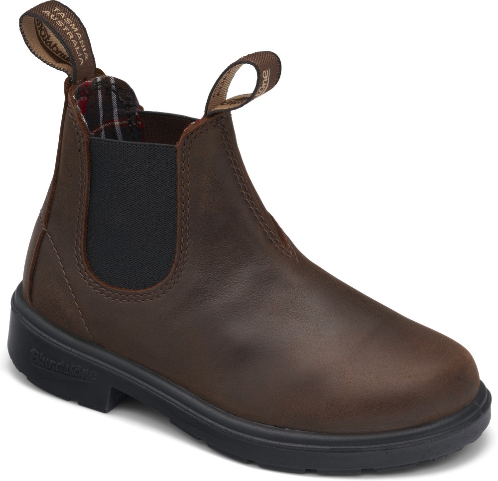 BlundstoneKinderStiefelBoots1468GumsoleLeatherKidsAntiqueBrown