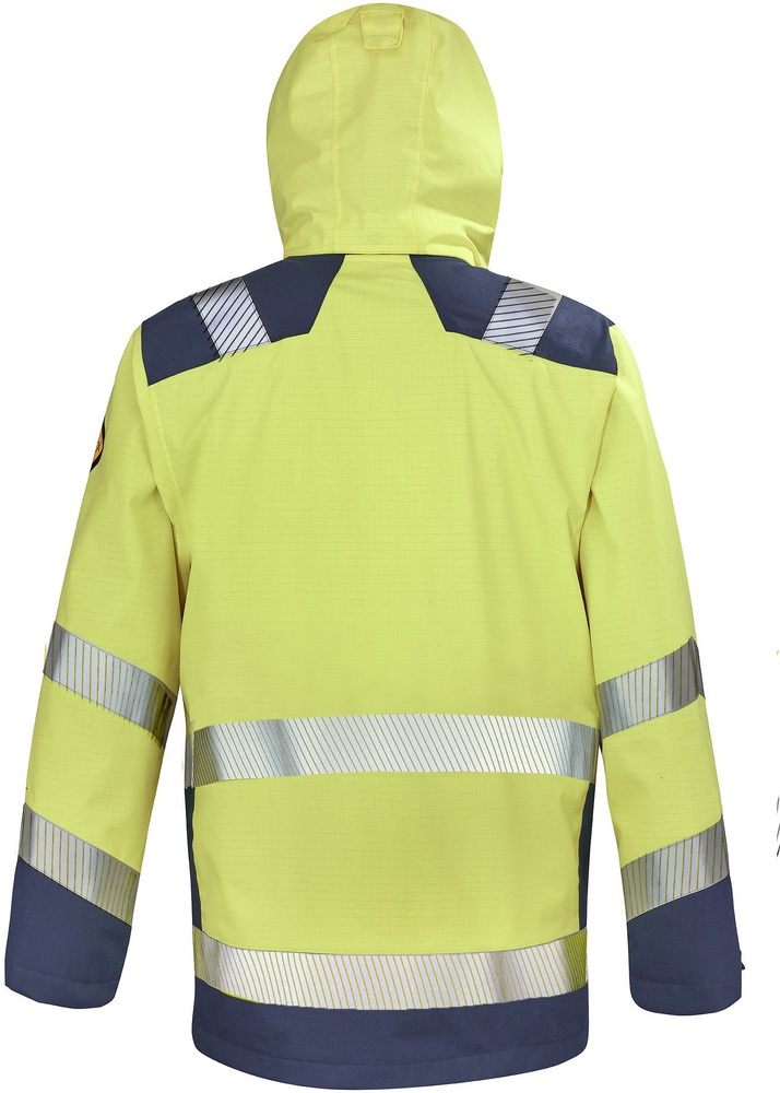 CepovettParkaUllyHoheSichtbarkeit9D609927FluoYellowNavy-XXL