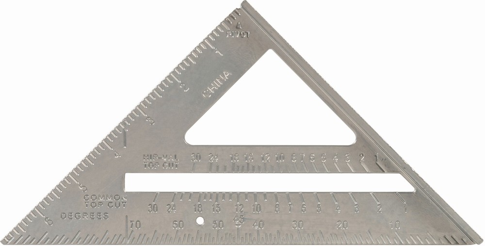 SilverlineMessgerteAnschlagwinkeldreieckausAluminiumlegierung7Zoll185mm