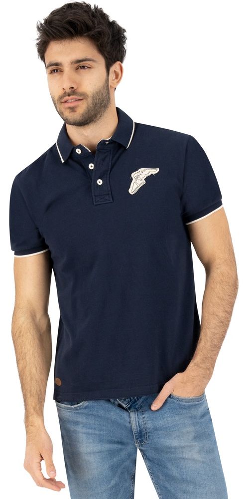GoodyearFairbornPoloshirtschmalePassformNavy-XXL