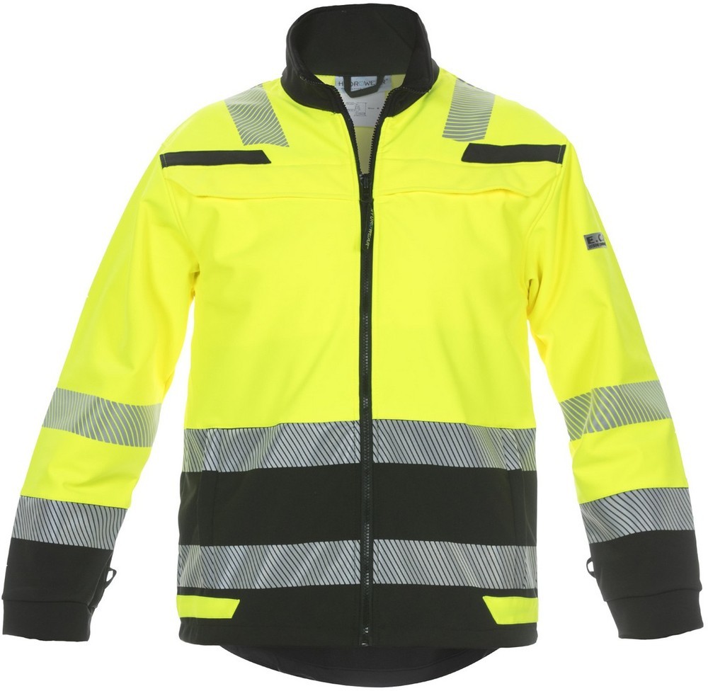 HydrowearWarnschutz-softshelljackeTelfordNeongelbSchwarz-3XL