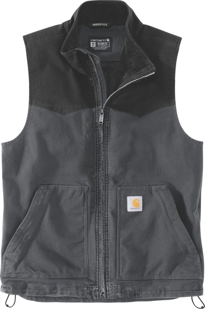 CarharttWesteMontanaDuckVest106433ShadowBlack-S