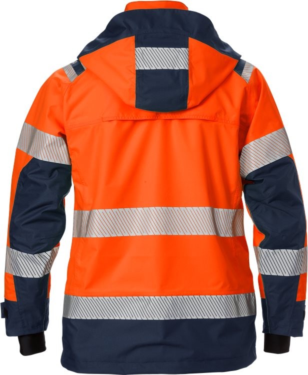 FristadsHighVisAirtechAuenjackeDamenKl34518GTTWarnschutz-OrangeMarine