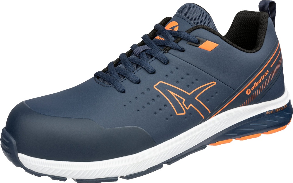 AlbatrosSicherheitsschuheVigor2ImpulseLowS3SEsdFoHroSrBlauOrange-36
