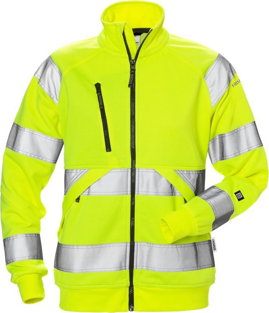 FristadsHighVisSweatjackeDamenKl37427SHVWarnschutz-Gelb