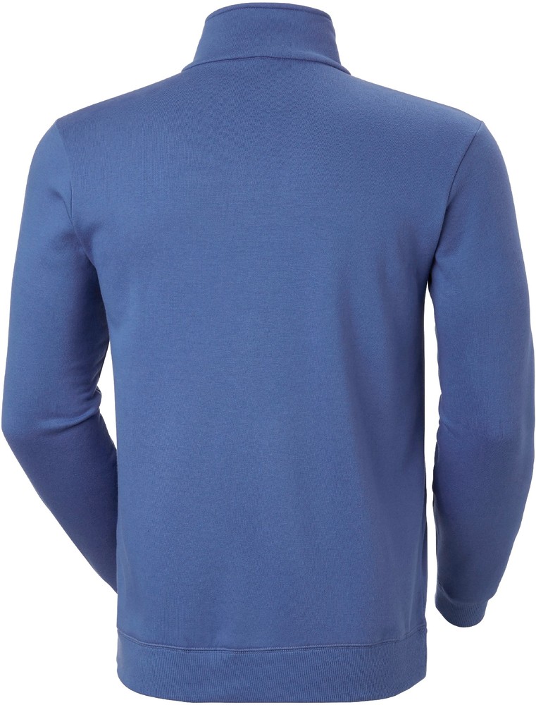 HellyHansenClassicZipSweatshirtStoneBlue-XS