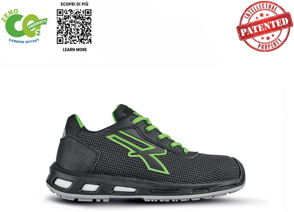U-PowerSicherheitsschuheHalbschuheMalibuEsdS3CiSrcRL20614Schwarz-35