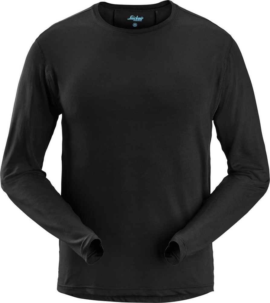 SnickersWorkwearLiteWorklangarmT-ShirtSchwarz