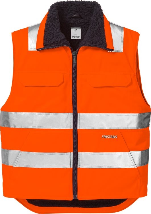 FristadsWarnschutzwesteHighVisWinterwesteKl25304PPWarnschutz-Orange