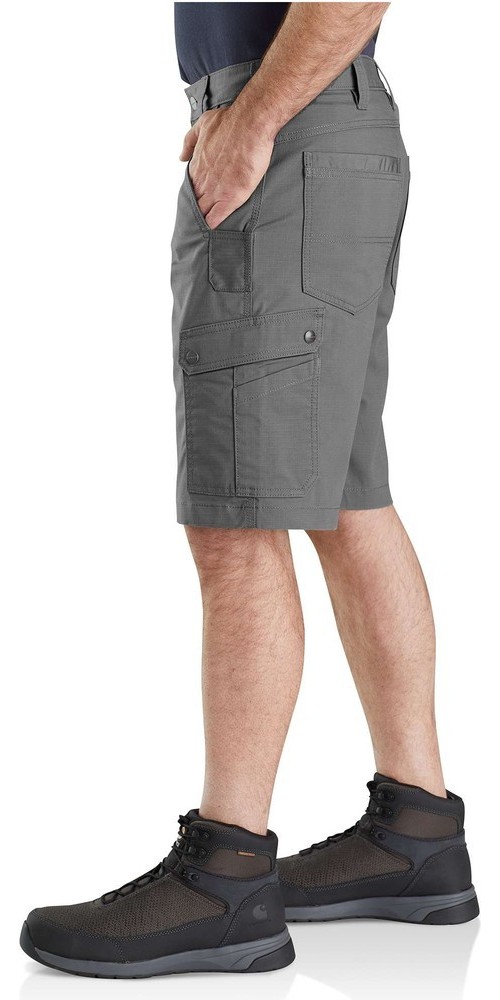CarharttRipstopCargoWorkShortSteel