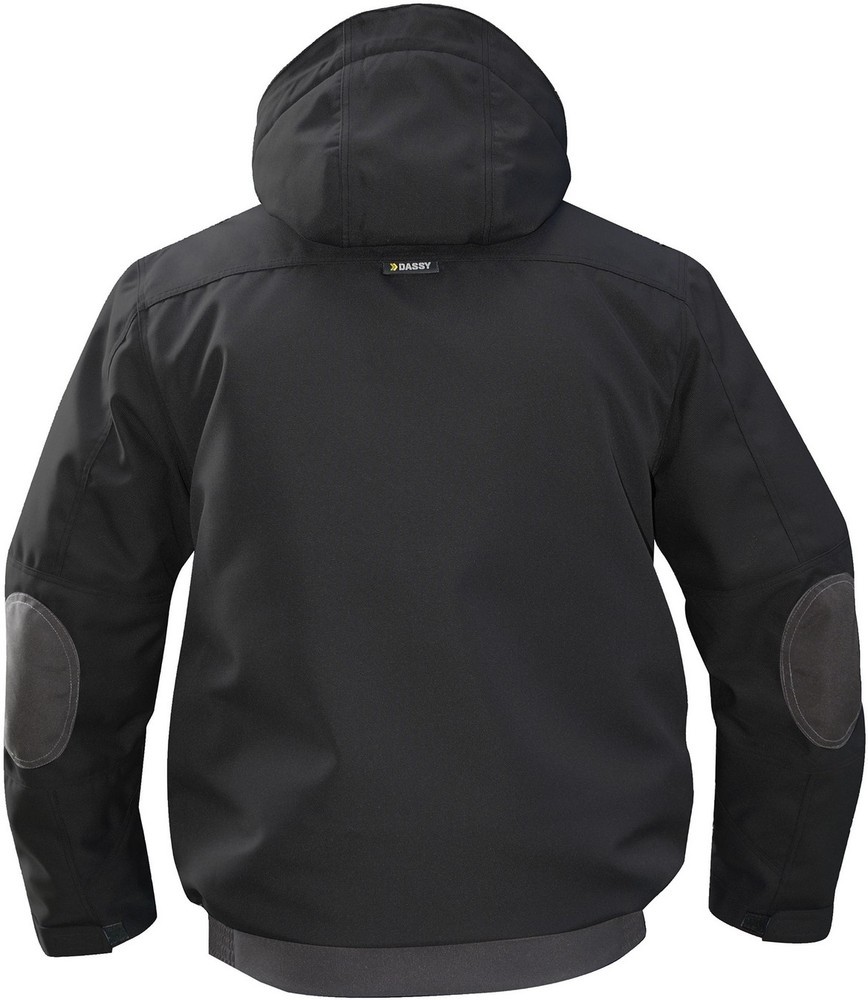 DassyCanvasWinterjackeAustinPES90SchwarzAnthrazitgrau-4XL