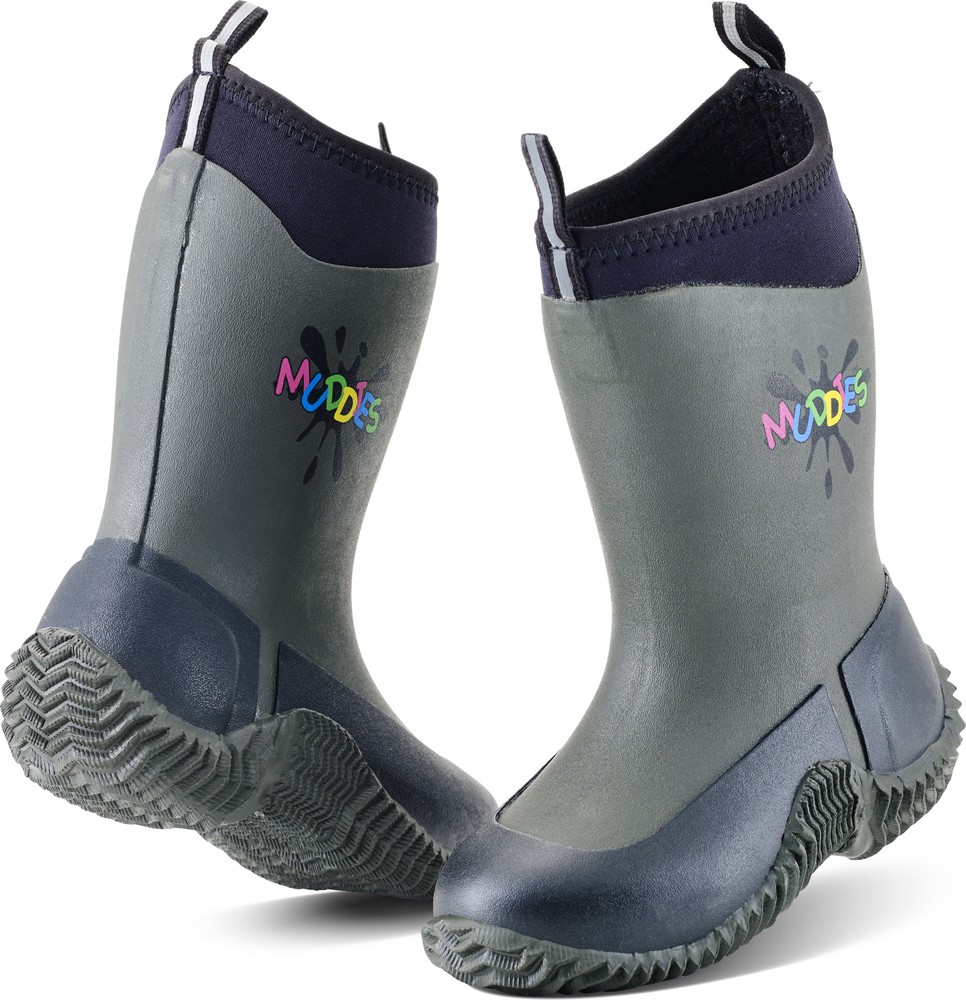 GrubsKinderGummistiefelMuddiesIcicleWelliesGrey