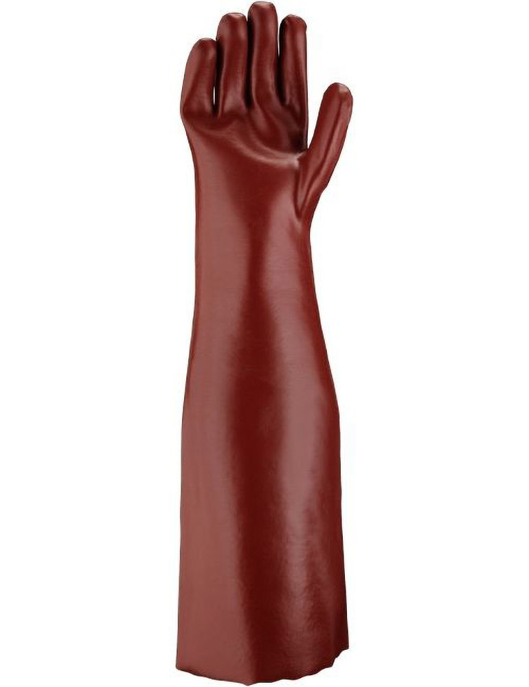 teXXorToplineChemikalienschutz-HandschuhePvcRotbraun12Paar2114
