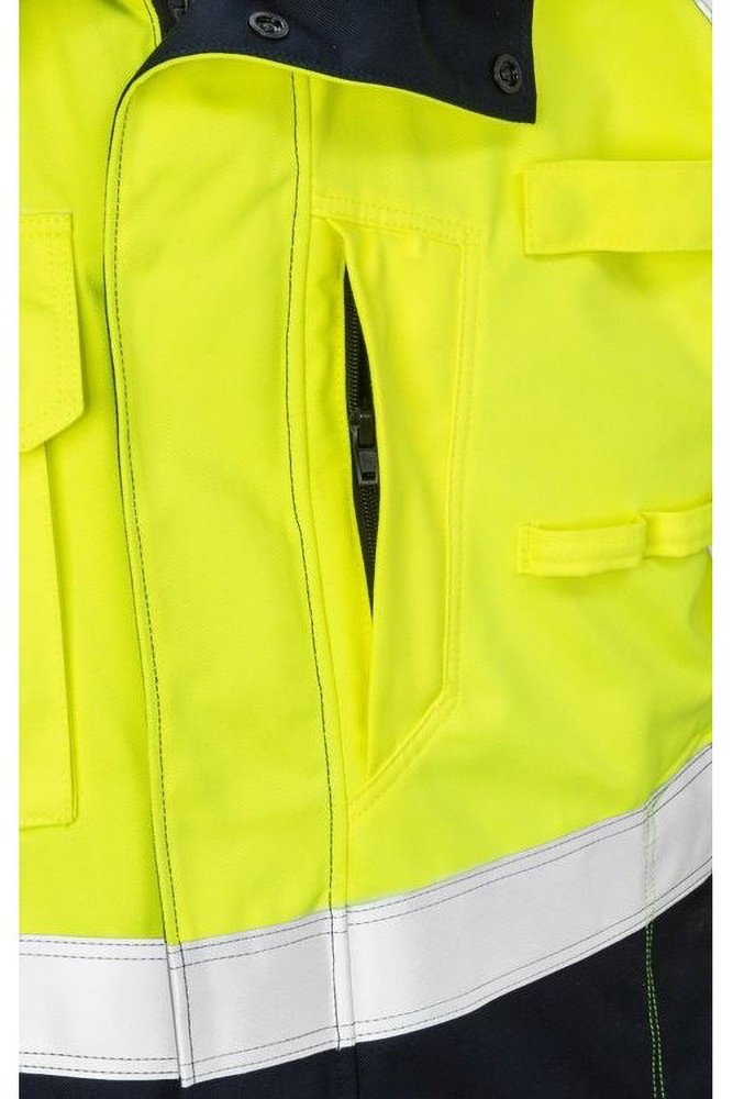 FristadsFlamestatHighVisWinterjackeKl34185ATHSWarnschutz-GelbMarine