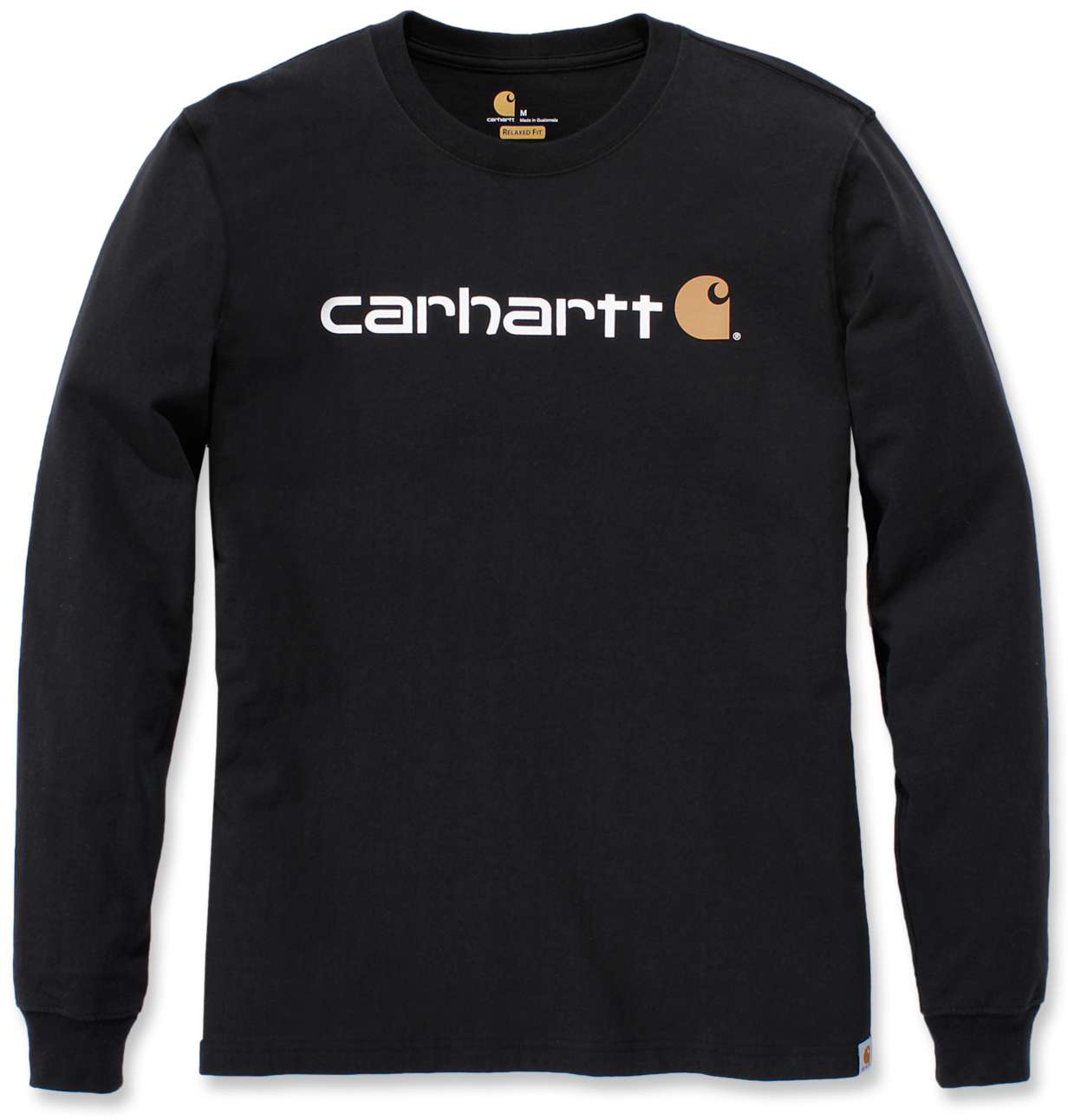 CarharttHerrenT-ShirtCoreLogoT-ShirtLSBlack