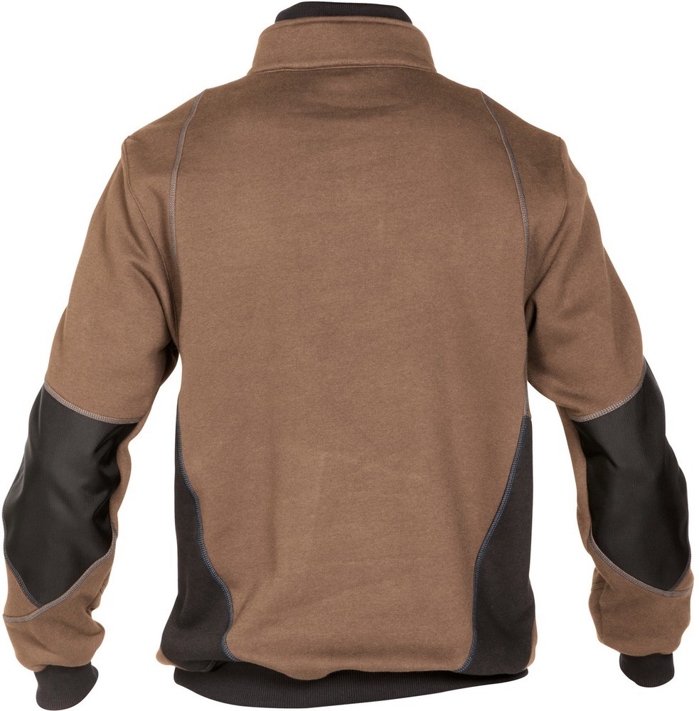 DassySweatshirtStellarCOPES80LehmbraunAnthrazitgrau-4XL