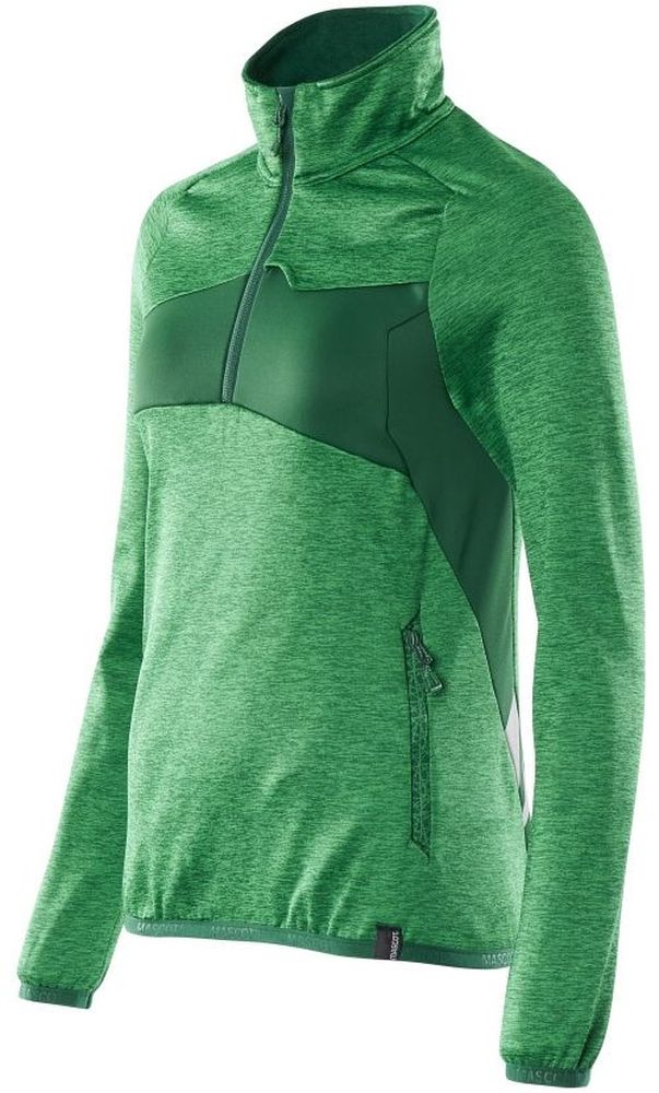 MascotDamenFleecepullovermitkurzemReiverschlussAccelerate18053-316GrasgrnGrn-XXL