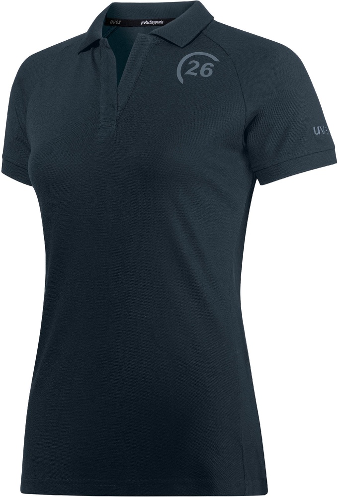 UvexDamenPoloshirtKollektion2670108Schwarz-XS