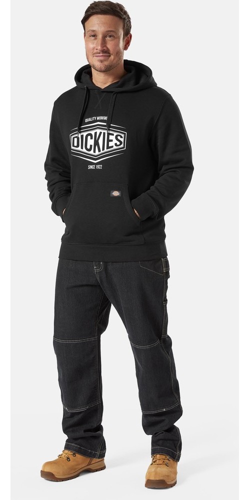 DickiesHerrenSweatshirtRockfieldHoodieBciBlack