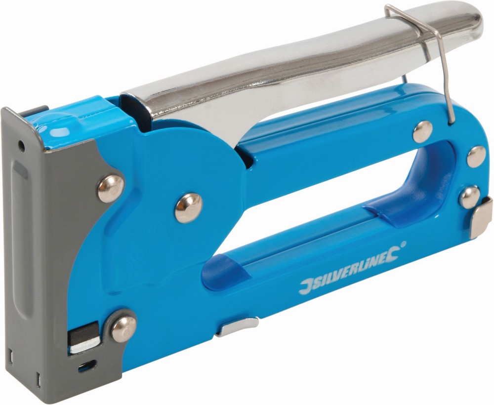 SilverlineFeinarbeitenHandtackerausStahl48mmTyp53