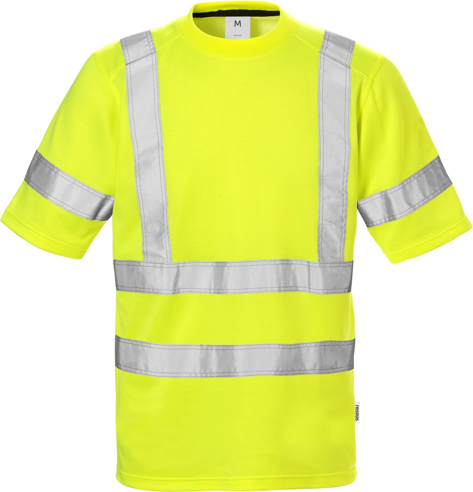 FristadsHighVisT-Shirt7024Kl3THVWarnschutz-Gelb-5XL