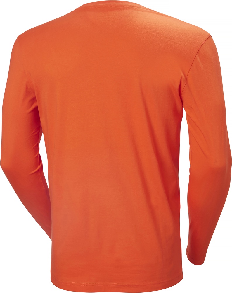 HellyHansenLongsleeveClassicLogo79282290DarkOrange-XS