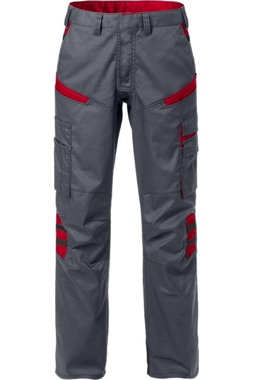 FristadsIndustrie-Stretch-HoseDamenhose2554STFPGrauRot