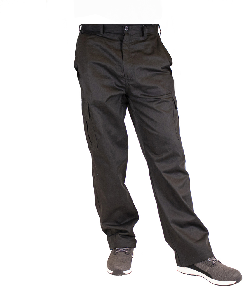 LeeCooperHoseLCPNT205MensWorkwearCargoTrouserBlack