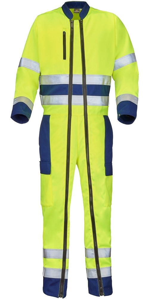 CepovettOverall2ReissverschlsseFluoBaseXp9J813047FluoYellowNavy-XS
