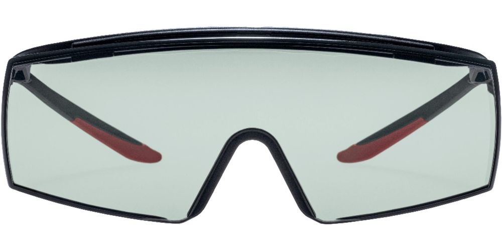 UvexberbrilleSuperFOtgGrauInfrarotschutz17InfPlus91693SchwarzRot