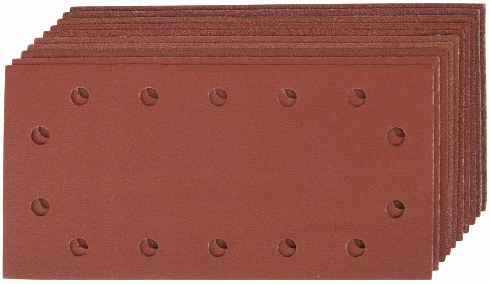 SilverlineSchleifzubehrKlettschleifscheibengelocht115x230mm10-tlgSatz2x60er3x80er120er2x240er-Krnung