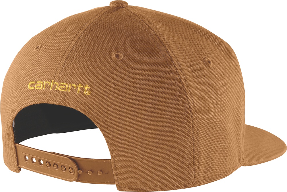 CarharttFirmDuckFlatBrimCap106665CarharttBrown