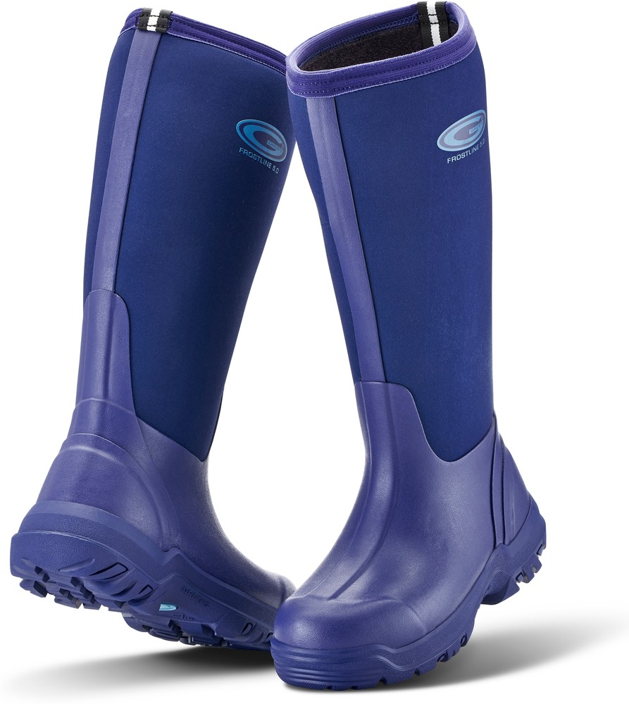 GrubsDamenGummistiefelFrostlineClassicWelliesBlue