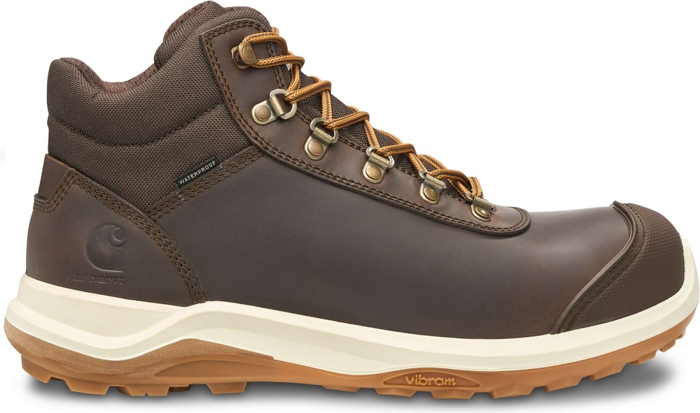 CarharttSicherheitsstiefelWylieWaterproofS3SafetyBootDarkBrown